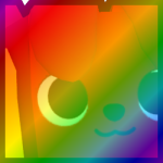 Rainbow Huge Hot Dog