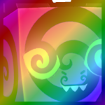 Rainbow Huge Hypnotic Dragon