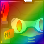 Rainbow Huge Inferno Stealth Cat