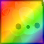 Rainbow Huge Jelly Corgi