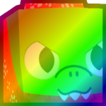 Rainbow Huge Jolly Dino