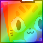 Rainbow Huge Keyboard Cat