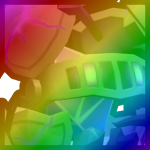 Rainbow Huge Knight Golem