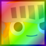Rainbow Huge Knight Slime