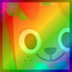 Rainbow Huge Leprechaun Dog