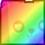 Rainbow Huge Love Corgi