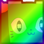Rainbow Huge Lucki Cat