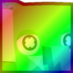 Rainbow Huge Lucki Elephant