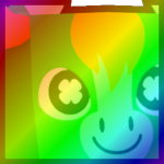 Rainbow Huge Lucki Horse