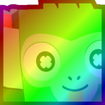 Rainbow Huge Lucki Monkey