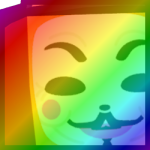 Rainbow Huge Masked Fox