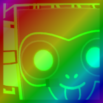 Rainbow Huge Matrix Monkey