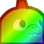 Rainbow Huge Matryoshka Dino