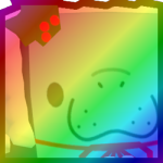 Rainbow Huge Merry Manatee