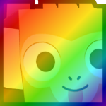 Rainbow Huge Monkey