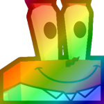 Rainbow Huge Mr Krabs