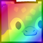 Rainbow Huge Mushroom Dragon