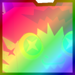 Rainbow Huge Neon Twilight Dragon
