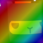 Rainbow Huge Ninja Capybara
