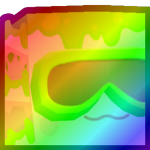 Rainbow Huge Ooze Axolotl