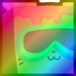 Rainbow Huge Ooze Cat