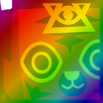 Rainbow Huge Oracle Tiger