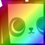 Rainbow Huge Panda
