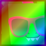 Rainbow Huge Party Dragon