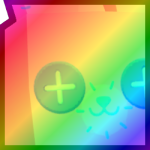 Rainbow Huge Pastel Sock Bear