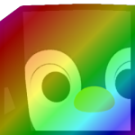 Rainbow Huge Penguin