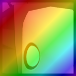 Rainbow Huge Phantom Wolf