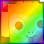 Rainbow Huge Pineapple Monkey