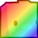 Rainbow Huge Pink Marshmallow Chick