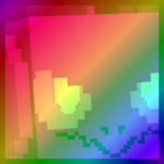 Rainbow Huge Pixel Agony