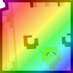 Rainbow Huge Pixel Griffin