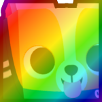 Rainbow Huge Player Corgi