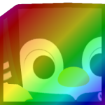 Rainbow Huge Player Penguin