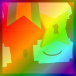 Rainbow Huge Present Chest Mimic