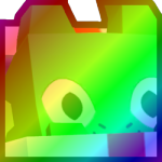Rainbow Huge Present Dragon