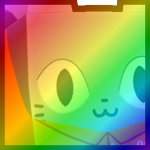Rainbow Huge Prison Cat