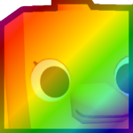Rainbow Huge Pterodactyl