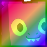 Rainbow Huge Purple Dragon