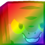 Rainbow Huge Raptor