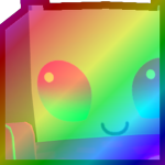 Rainbow Huge Rave Meebo in a Spaceship