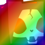 Rainbow Huge Reaper Cat