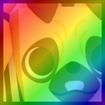 Rainbow Huge Robber Pug
