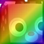 Rainbow Huge Rudolf
