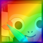 Rainbow Huge Safari Monkey
