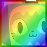 Rainbow Huge Shark Cat