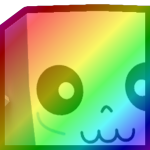Rainbow Huge Skeleton